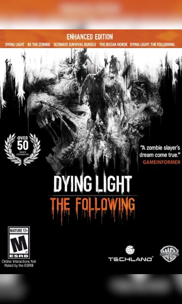 Dying Light: The Following - Enhanced Edition Steam Key EUROPE