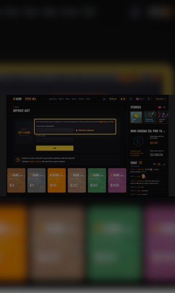 EGB Egamingbets Gift Card 50 USD - EGB Key - GLOBAL - 4