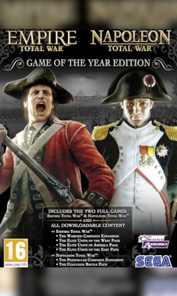 Buy Empire and Napoleon: Total War GOTY (PC) - Steam Key - GLOBAL ...