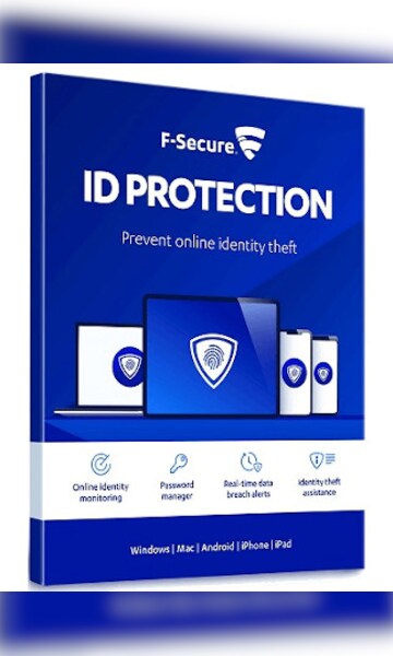 Buy F-Secure ID Protection (PC, Android, Mac, iOS) (5 Devices, 1 Year ...