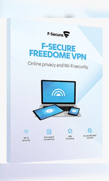 F-Secure VPN (5 Devices, 1 Year) - F-Secure Key - GLOBAL - 0