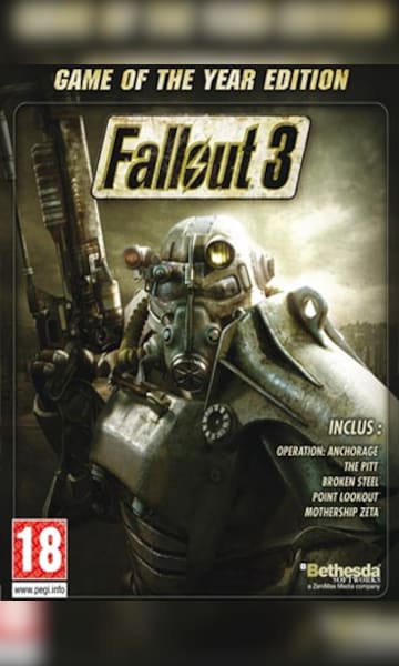 Fallout 3 (GOTY) Steam Key GLOBAL