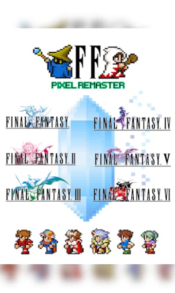 FINAL FANTASY I-VI Pixel Remaster Bundle 🥇 Best Prices | G2A.COM