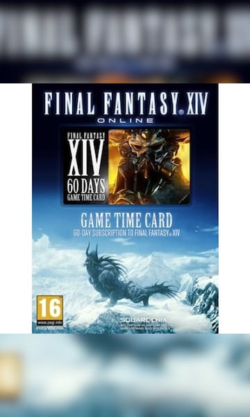 Final Fantasy XIV Online 60 Day Game Time Code - PC