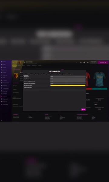 Football Manager 2021 In-game Editor on Steam