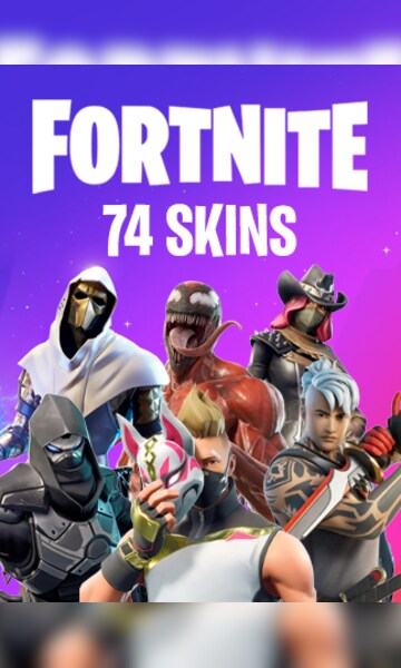 Fortnite 74 Skins (PSN, Switch, PC, Mobile) - Fortnite Account - GLOBAL ...