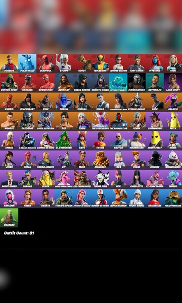 Fortnite Accounts for Sale - Comprar conta FN