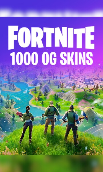 Buy Fortnite OG Account 1000 Skins (Xbox, Nintendo Switch, PC & Mobile ...