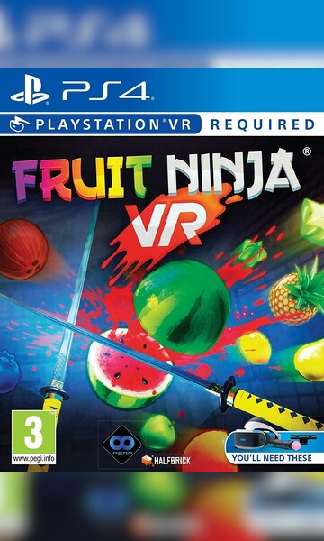 Fruit Ninja VR PS4 (Sony PlayStation 4, 2016) Brand New - Physical Disk