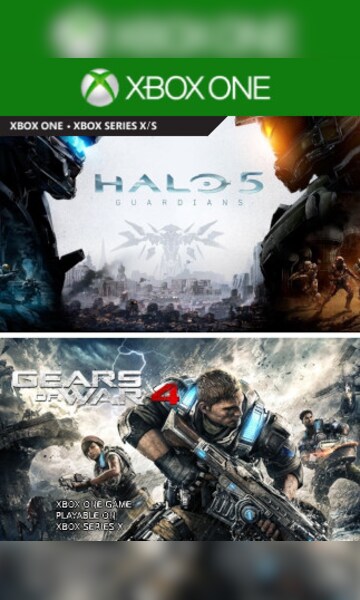 Gears of War 4 and Halo 5 Guardians Bundle Xbox One Key
