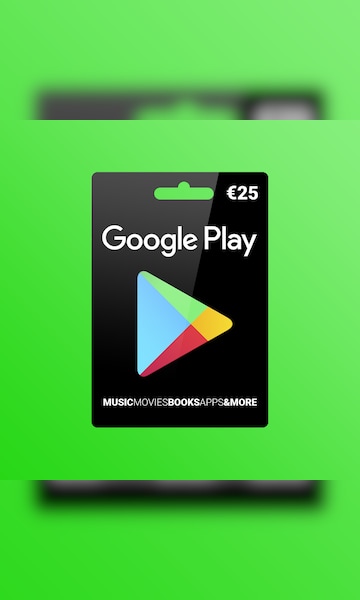 Carte prépayée Google Play 25 euros - Pass to Card