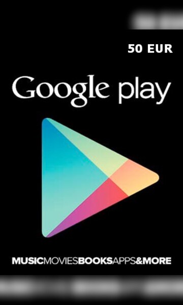 Buy Google Play Gift Card 50 €- Instant Online Delivery