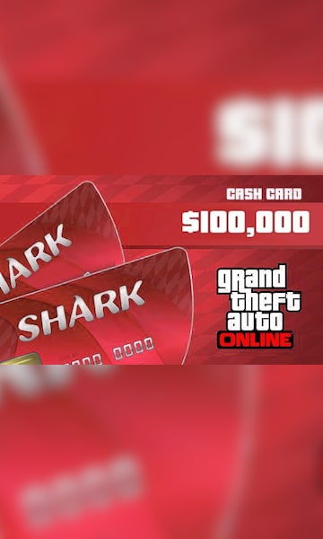 Grand Theft Auto Online: The Red Shark Cash Card Rockstar PC 100 000 - Rockstar Key - GLOBAL - 2