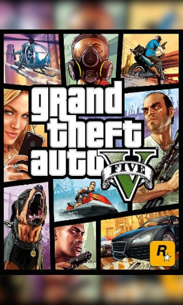GRAND THEFT AUTO V, GTA 5, REGION FREE, Mint Condition, XBOX 360 Game, 360  Games, HEGEY
