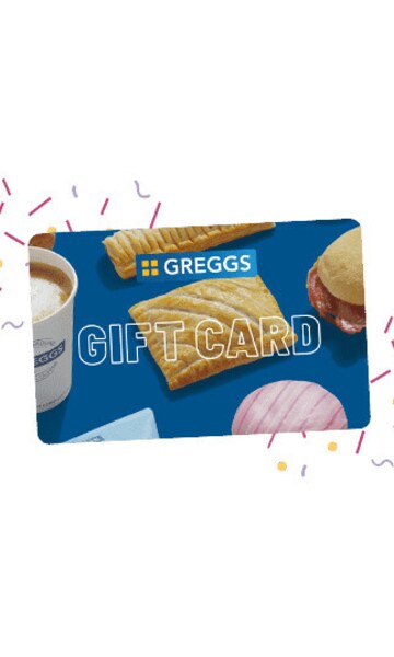 Greggs deals gift card