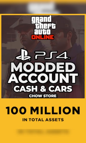 Buy GTA 5 Account 100 Milion in Total Assets  50 RP Level (PS4) - PSN  Account - GLOBAL - Cheap - !