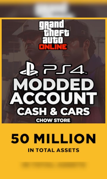 Buy GTA 5 Account 100 Milion in Total Assets  50 RP Level (PS4) - PSN  Account - GLOBAL - Cheap - !