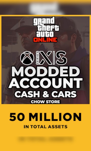 Xbox One GTA V ONLINE MODDED ACCOUNT WITH 50 MILLION [ CASH + CARS ] & RP  RANK 50