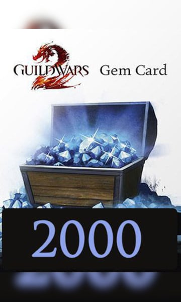 Guild Wars 2 GAMECARD 2000 Gems NCSoft GLOBAL - 0