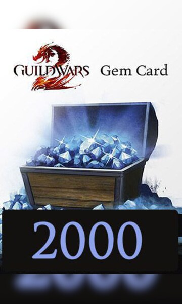 Guild Wars 2 GAMECARD 2000 Gems - NCSoft Key - UNITED STATES - 0