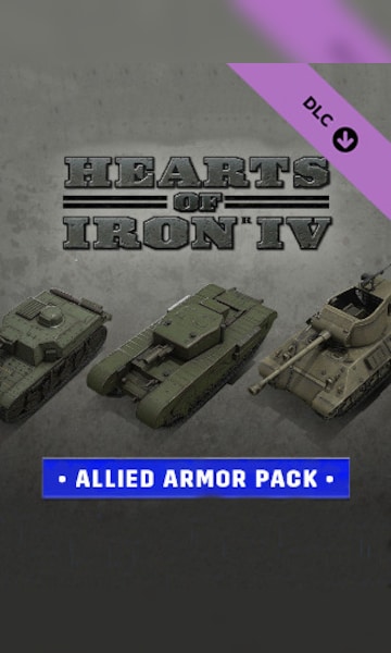 Hearts of Iron IV Allied Armor Pack (PC) - Steam Key - GLOBAL - 0