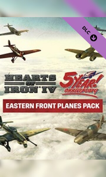 Hearts of Iron IV: Eastern Front Planes Pack (PC) - Steam Gift - GLOBAL - 0