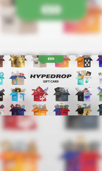 Buy HypeDrop Gift Card 50 EUR Key EUROPE - Cheap - !