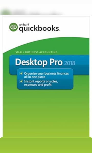 Acheter Intuit Quickbooks Desktop Pro 2018 ( PC) - 1 PC, 1 an - Intuit ...