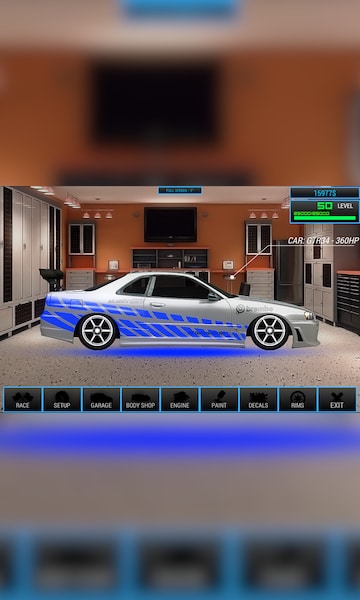 Fast and furious nissan skyline gtr r34 : r/PixelCarRacer