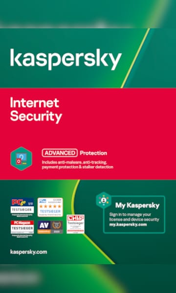 Buy Kaspersky Internet Security 2021 for PC (1 Device, 1 Year ...