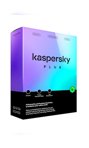 Kaspersky Plus 2023 (10 Devices, 1 Year) - Kaspersky Key - NORTH & CENTRAL & SOUTH AMERICA - 0
