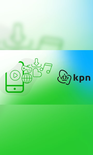 KPN - Carte SIM prépayée avec un crédit de 10 €