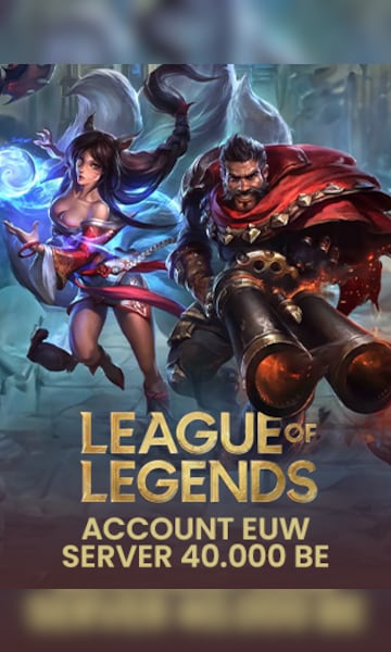 EUW, League of Legends Account, 40K BE