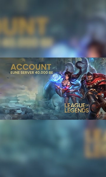 Buy League of Legends Account 40.000 BE EUW server (PC) - League