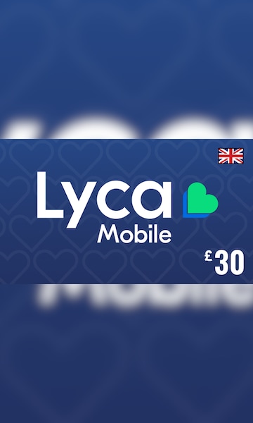 Buy Lycamobile 30 GBP - Lycamobile Key - UNITED KINGDOM - Cheap