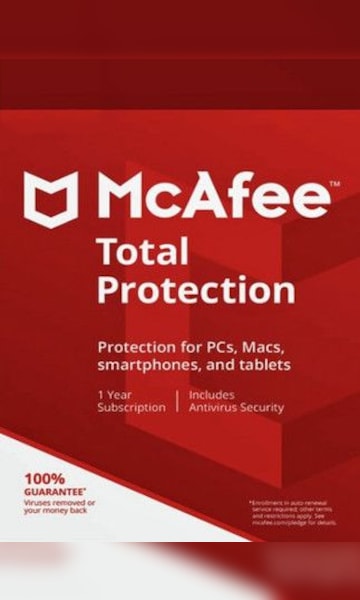 McAfee Total Protection Multidevice 1 Device 1 Year Key GLOBAL - 0
