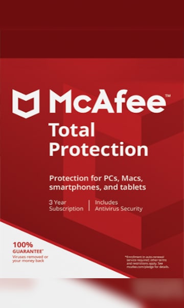 McAfee Total Protection Multidevice 1 Device 3 Years Key GLOBAL - 0