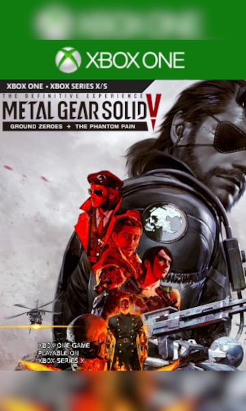 Metal gear best sale 5 xbox one