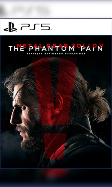 Ps4 Ps5 Metal Gear Solid Phantom Pain + Steelbook, Jogo de Videogame Sony  Usado 83270796