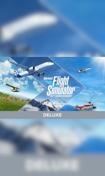 Buy Microsoft Flight Simulator  Premium Deluxe 40th Anniversary Edition (Xbox  Series X/S, Windows 10) - Xbox Live Key - EUROPE - Cheap - !
