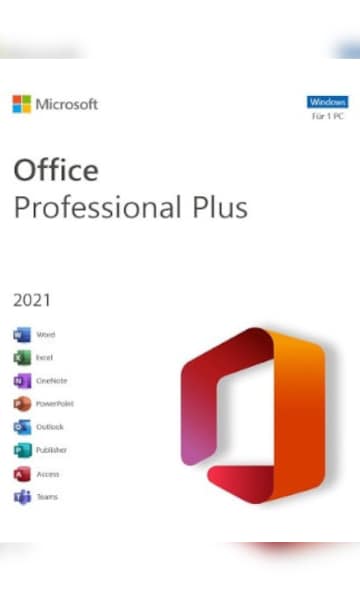 Microsoft Office Professional Plus 2021 (PC) - Microsoft Key - GLOBAL - 0