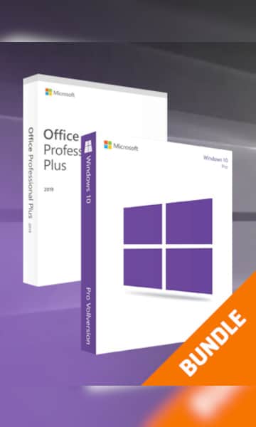 Microsoft Windows 10 Pro & Microsoft Office Professional 2019 Plus - Microsoft Key - GLOBAL - 0
