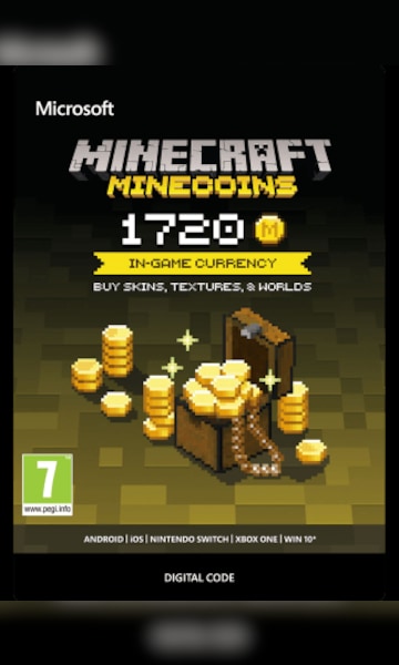 Minecraft: Minecoins Pack 1 720 Coins  - Xbox Live  - GLOBAL - 0