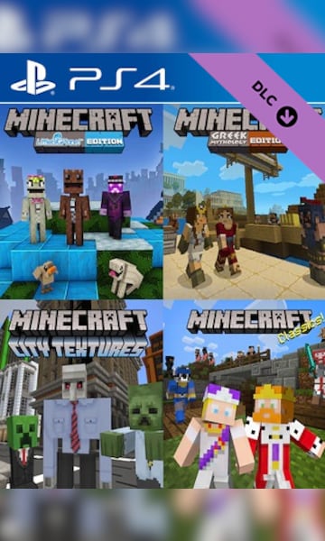 Buy Minecraft Starter Collection Upgrade PS4 PSN Key EUROPE