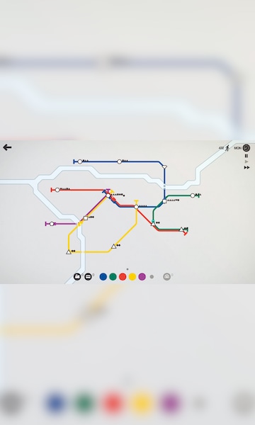 Mini Metro (PC) - Steam Key - GLOBAL - 12