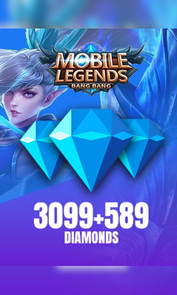 Buy Mobile Legends: Bang Bang 3099 + 589 Diamonds - GLOBAL - Cheap ...