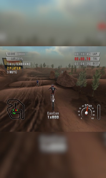 Melhor jogo de Motocross para o PS2. (MX Unleashed) 