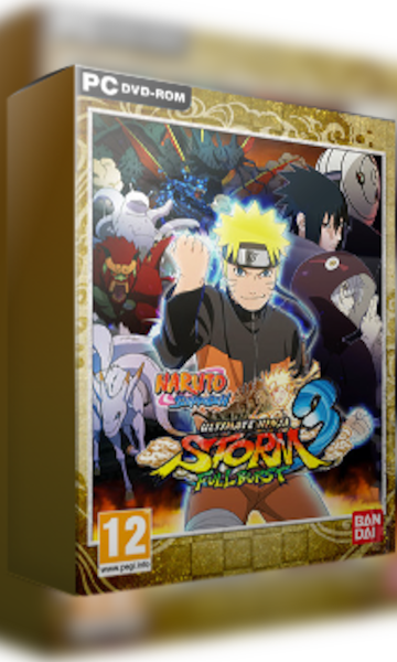 Naruto Ultimate Ninja Storm 3 (EU), Switch