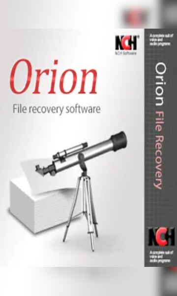 Kup NCH: Orion File Recovery (PC) - NCH Klucz - GLOBALNY - Tanio - G2A.COM