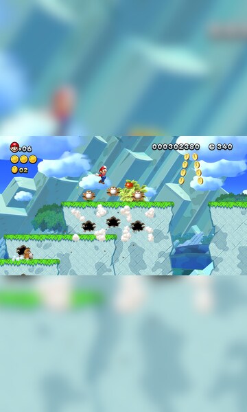 New super mario bros u clearance key